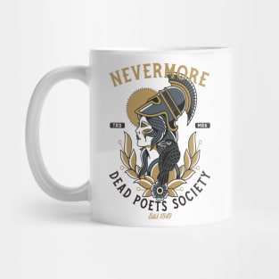 Nevermore Dead Poets Society - Vintage Literature Mug